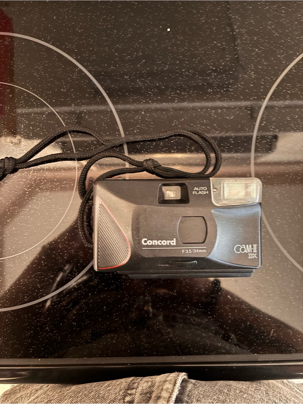 CAM II DX 35mm Film Camera in Black (NOT TESTED- AS-IS)